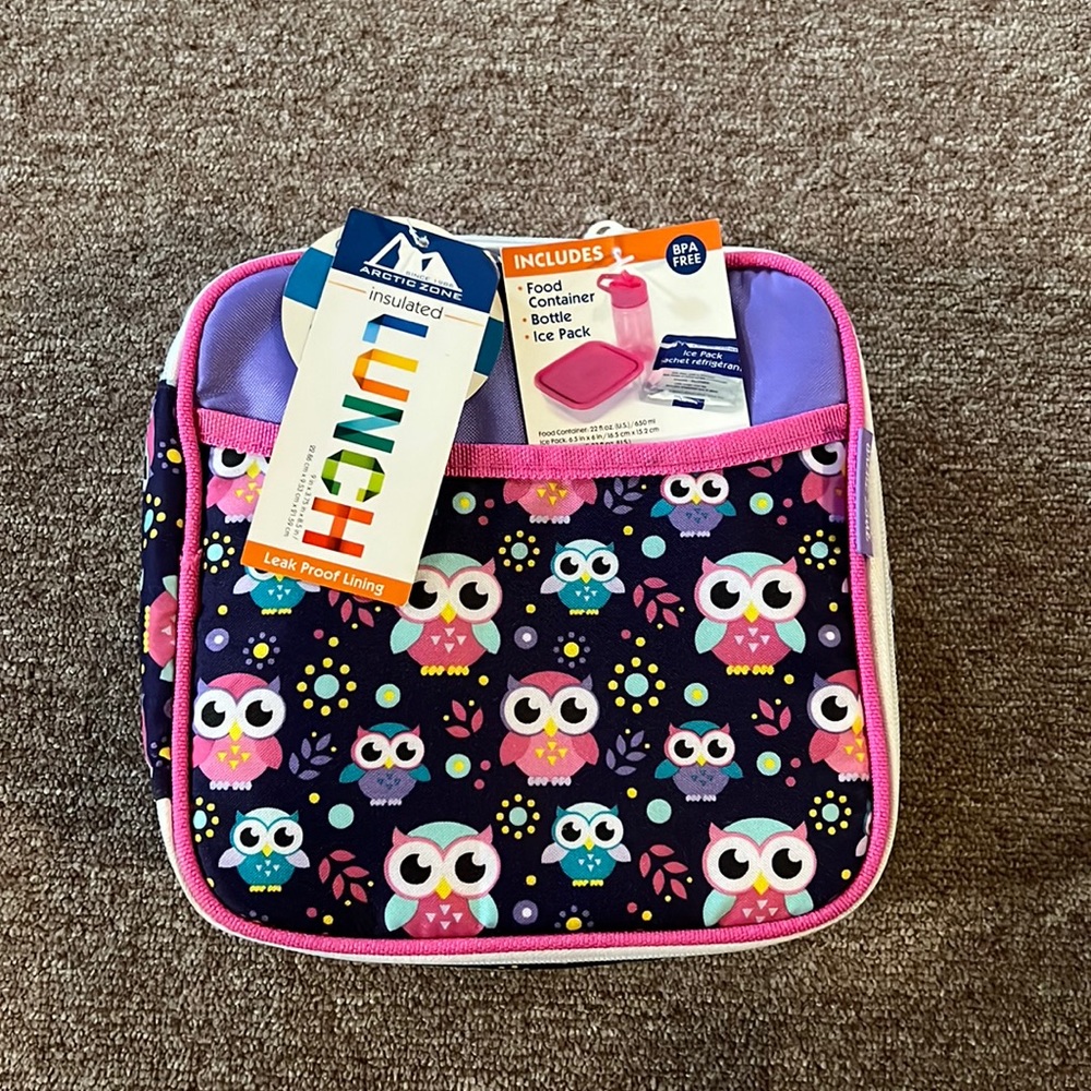 NWT Arctic Zone owl lunch box